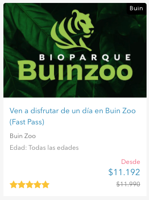 Buin Zoo - entrekids.cl