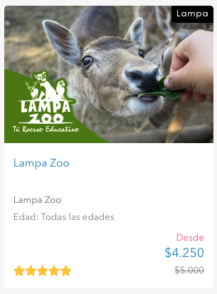 Lampa Zoo - Entrekids.cl - Bookforce