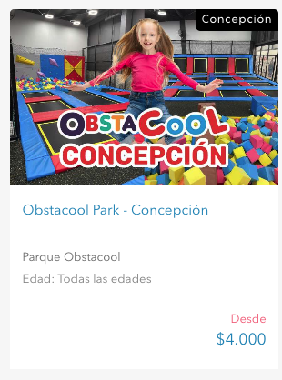 Obstacool - Entrekids.cl - bookforce