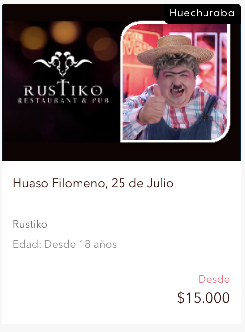 Venta de entradas para mi local